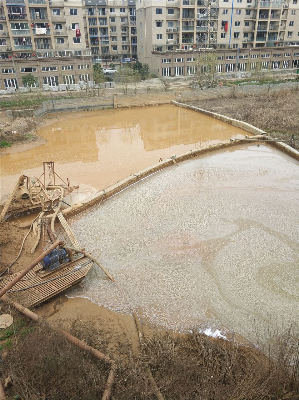 安居沉淀池淤泥清理-厂区废水池淤泥清淤